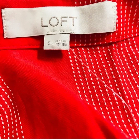 Loft Cotton Wrap Blouse - Picture 7 of 8